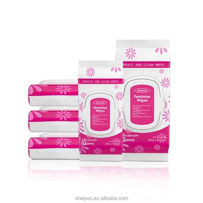 China intimate vaginal woman intimate cloths volume wipes biodegradable feminine intimate cloths NOT DETERMINED for sale