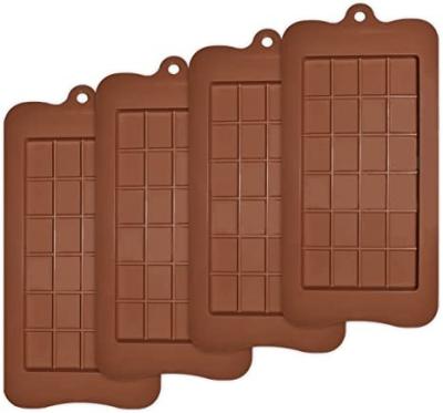 China Viable Mold Jelly Baking Tray 450488 Silicone Fondant Cake Chocolate Cookie Baking Mold for sale