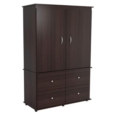 China Wardrobe Door Living Room Wooden Cabinets (Others) Adjustable Closet Organizer Storage Wardrobe for sale