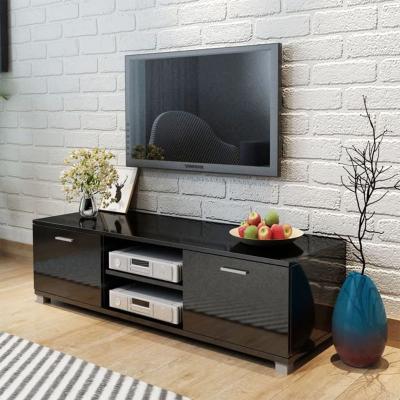 China Luxury Nordic Black Adjustable TV Stand (Other) Cabinet Latest Designs For Living Room Furniture for sale