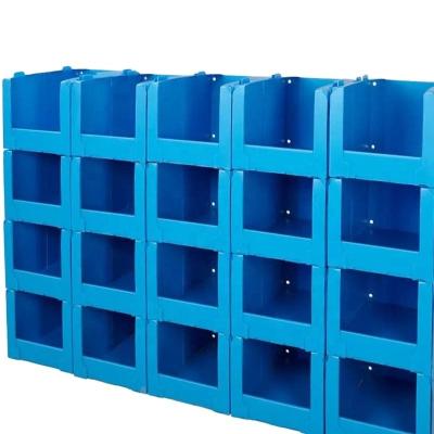 China Warehouse Storage Plastic Box Recyclable Corrugated Plastic Pick Bin For Clothes for sale