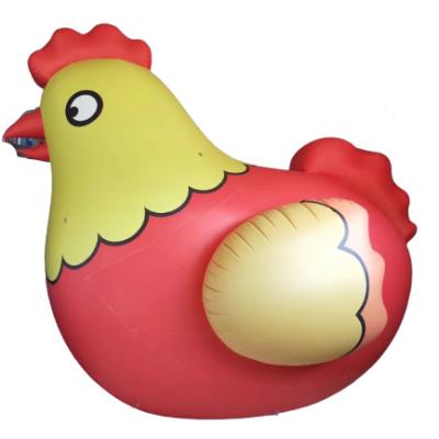 China Custom Wholesale Inflatable Balloons Birthday Chicken Hot Air Size Balloon Chicken Animal Model Balloon for sale