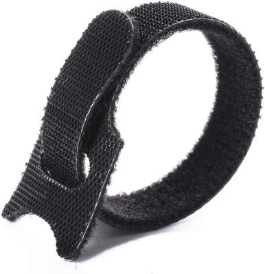 China Nylon for Wire Hook and Loop Tape Adjustable Nylon Ribbons Cable Tie for sale