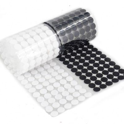 China Hot Selling Self Adhesive Picture Or Strong Sticky Self Adhesive Hook And Loop Dots Poster Hanger Rolls for sale