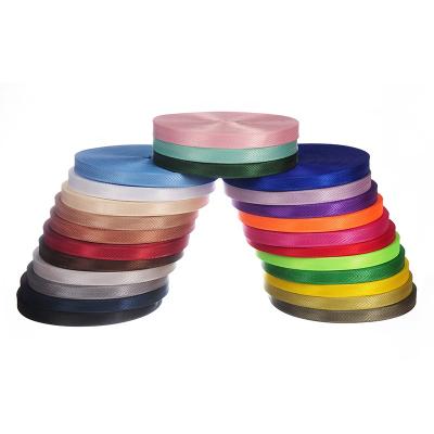 China 71602 Viable Hot Sale 20 Colors Herringbone Nylon Ribbon Grosgrain Ribbon Gift Ribbon for sale