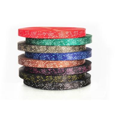 China New Product Spatter Decorative Mixed Stitch Color Webbing Non-elastic Belt Customized Seam Transfer Thermal Tape for sale