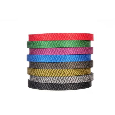 China Hot selling durable webbing non-elastic high quality heat transfer and wear-resistant eight-point ribbon with stitching for sale