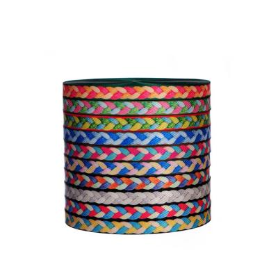 China Non-elastic hot sale webbing braid heat transfer printing high quality prickly herringbone webbing for sale