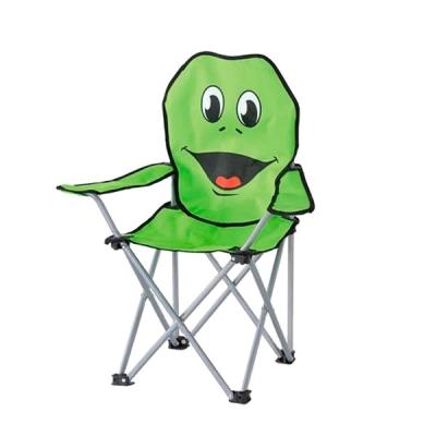 China New Design Kids Modern Cheap Foldable Animal Beach Chair With Cartoon Design And Armrest for sale