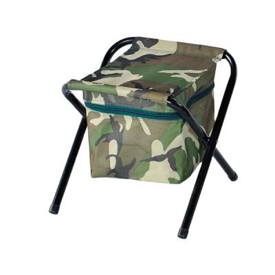 China outdoor modern popular camouflage color foldable camping stool with bag 4Because030 for sale