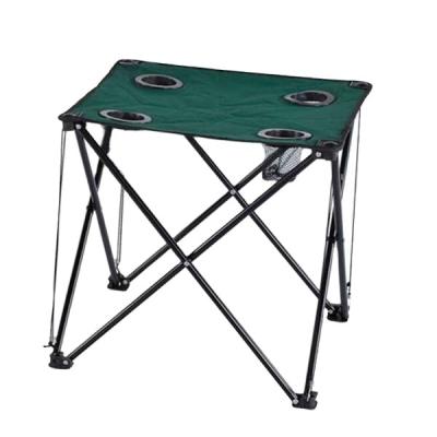 China Modern cheap portable foldable fabric camping table for outdoor use for sale