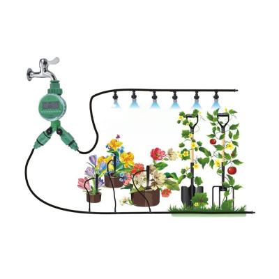 China Modern high quality garden water irrigation set with timer for sale