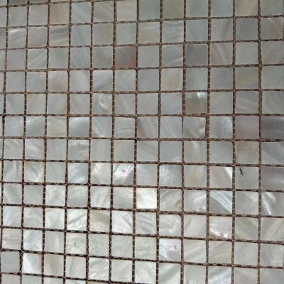 China Parquet Skin and Slab Shell Mosaic Tile Mother of Pearl Wall Slab Stick for sale