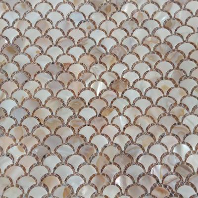 China White Natural Pearl Sea Shell Wall Tile Mosaic Pattern Parquet 10x20mm Strip For Hotel Kitchen Bathroom Project for sale