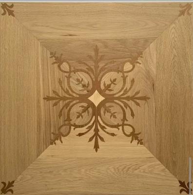 China Brown 2023 New Style Hardwood Engineered Wood Flooring For Villa for sale