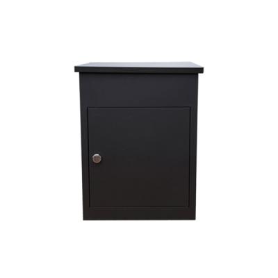 China Outdoor Garden 20 x 20 x 40 Parcel Mail Drop Box Letter Box Outdoor Steel Mail Box for sale