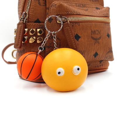 China Creative Exquisite Key Holder Gifts PU Cartoon Pendant / Custom PU Key Chain for sale