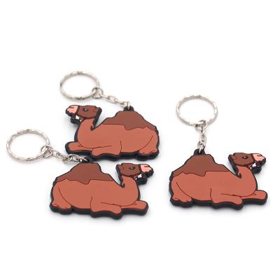 China Factory Wholesale Rubber Funny Animal Shape OEM Rubber Key Chain / Soft Rubber Key Chain for sale