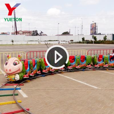 China Amusement Park Supplier Top Children Electric Insect Ant Track Train Rides for sale