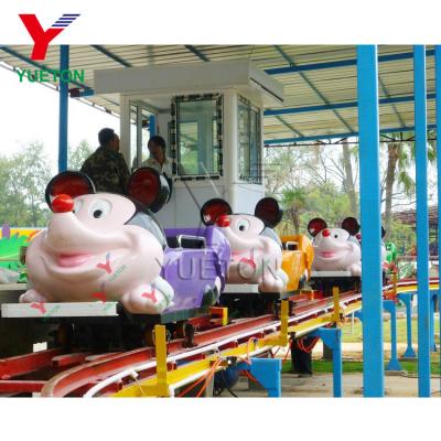 China FRP+Stainless Steel Amusement Theme Park Rides Thrilling Playground Equipment Rides Wild Mouse Roller Coaster for sale