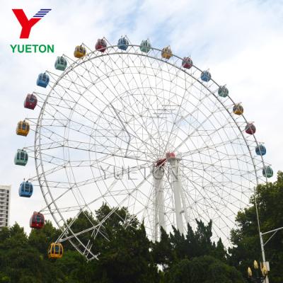 China Zhengzhou Yueton Family Rides Amusement Park Equipment Giant Wheel Ferris 48/64/96/128/144/168 for sale