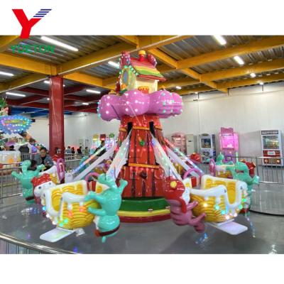 China Factory Direct Amusement Park Children Rotary Playground Candy Theme Park Ride Children Amusement Park for sale