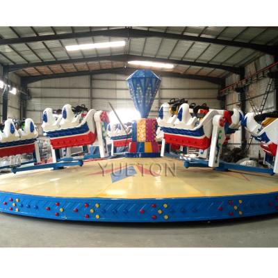 China Thrilling Park Amusement Rides Spinning Thrill Game Machine Break Dance Crazy Ride for sale