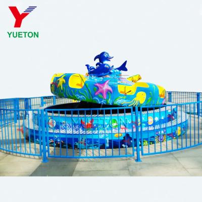 China Theme Park Zhengzhou Yueton Outdoor Playground Amusement Rides Magic Turntable Ride Game for sale