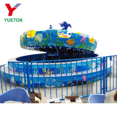 China Cheap FRP+steel structure Zhengzhou Yueton to make money carnival amusement machine magic ocean turntable for sale