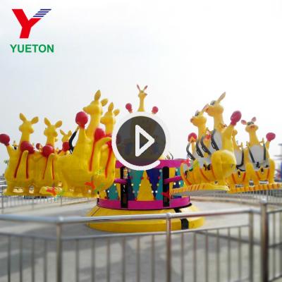 China Amusement Park Carnival Rides Children Amusement Equipment Jumping Rides Happy Kangaroo For Sale for sale