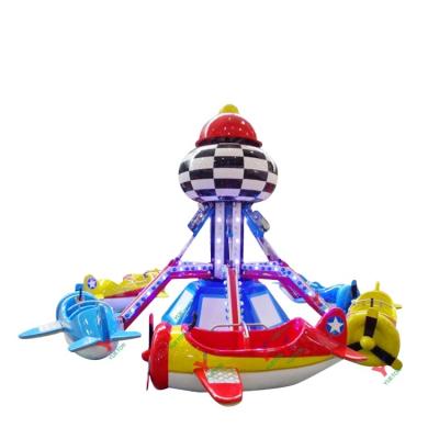 China Hot Selling Zhengzhou Yueton Metal Carnival Rides Amusement Park Self-control Plane for sale