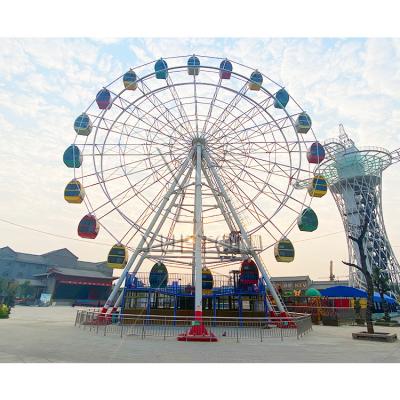 China China Manufacturers Metal Fairground Attraction Manege 30 Meter Ferris Wheel Amusement Park Rides for sale