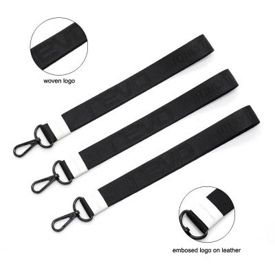 China Promotional Gifts Revo Embossed Logo Key Chain Lanyard, Wristband Key Chain Lanyard for Keys and Wallets for sale