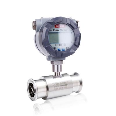 China Pulse Signal Turbine Liquid Flow Meter Turbine Flow Meter Digital Gasoline and Liquid Oil Flow Meter for sale