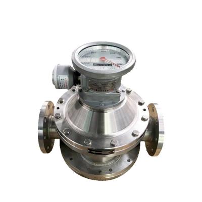 China Good Quality Mechanical Oval Flow Meter Water Flow Velocity LC Oval Flow Meter for sale