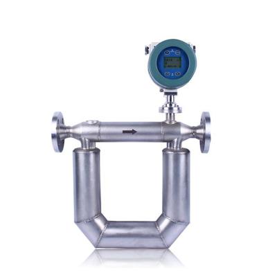 China Professional High Accuracy Coriolis Mass Flow Meter Price Coriolis Mass Flow Meter Price Coriolis Mass Flow Meter CMF for sale