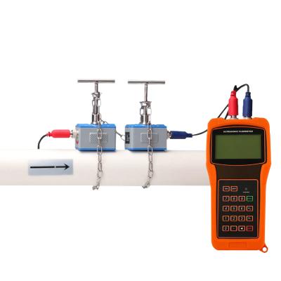 China Single homogeneous liquid that can drive sewage hot handheld ultrasonic ultrasonic flowmeter ultrasonic flow meter sale milk ultrasonic flowmeter for sale