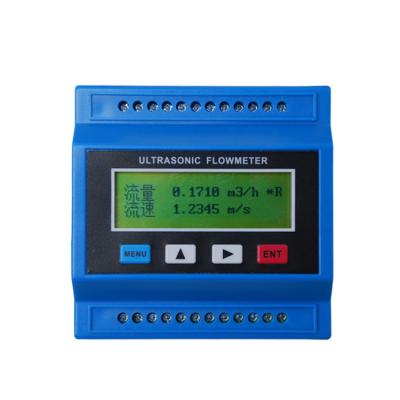 China Single Homogeneous Liquid Fast Delivery Clamp On Ultrasonic Flow Meter Ultra Sonic Flow Meter for sale