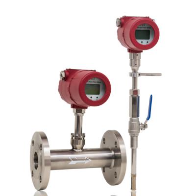 China RS485/4-20mA LPG GHF-300 Gas Flow Meter Thermal Oxygen Mass Flow Meter for sale