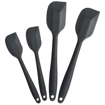 China Sustainable New Products 4 Pieces Baking Set Silicon Spatula For Kitchen for sale