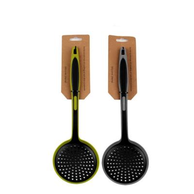 China Sustainable Kitchen Utensils High Quality Tools Nylon Silicone Cooking Skimmer for sale