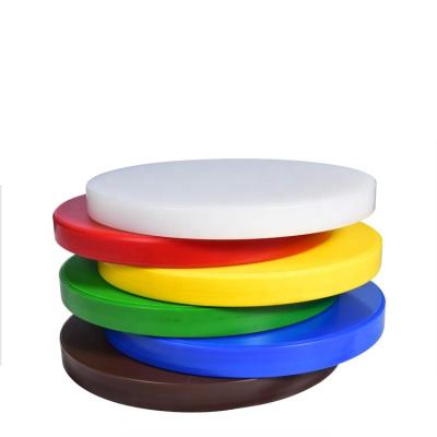 China Viable Useful Color Classification 380mm Round Kitchen Cutting Board For Kitchen for sale