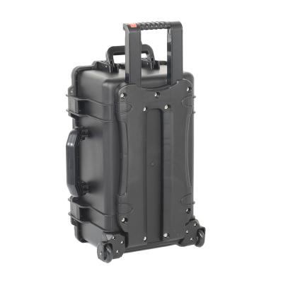 China Waterproof Shockproof Dustproof Hard Plastic Waterproof Equipment Case With Wheels for sale