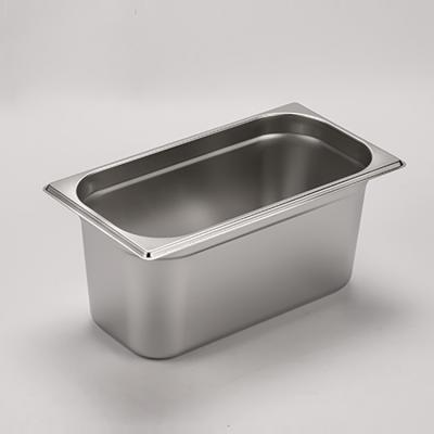 China Easily Assembled 1/3 Stainless Steel Gastronorm GN Pan Food Warmer Container Food Container for sale