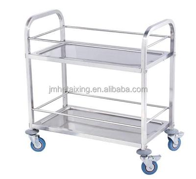 China Commercial Restaurant Stainless Steel Food Serving Cart Cart for sale