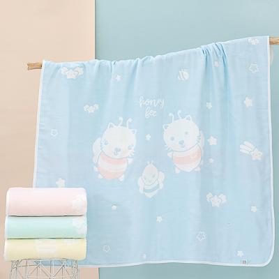 China Anti-Static Baby Organic Cotton Knitted Baby Thick Muslin Blanket High Quality 6 Diapers for sale