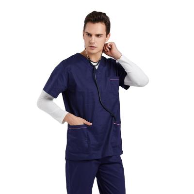 China 2021 Wholesale Good Quality Hospital Beauty Spa Uniforms Nurses Scrubs Uniform Sets Medical Accessories Scrub Sets Men Women for sale