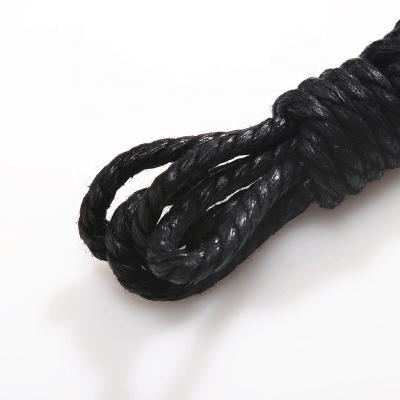 China Supply Round Thick Waxed Cotton 3 Strand Twist To Buy Long Shoe Laces for sale