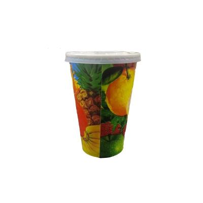 China Beverage Disposable Cold Paper Cup Testing Poly Coffee Cups Insulated Disposable Double Sided Cold Cup for sale