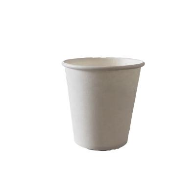 China Disposable Paper Cups Wholesale Black White Or Brown Plain Colors Double Wall Paper Disposable Coffee Cups for sale